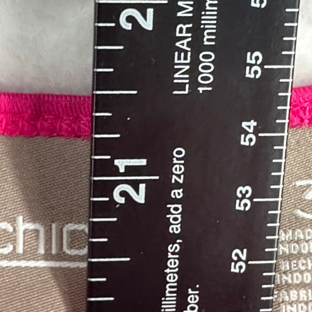 Chico's Size 3 Womens XL Tank Top Pink Scoop Neck Sleeveless Solid Stretch - Picture 4 of 7